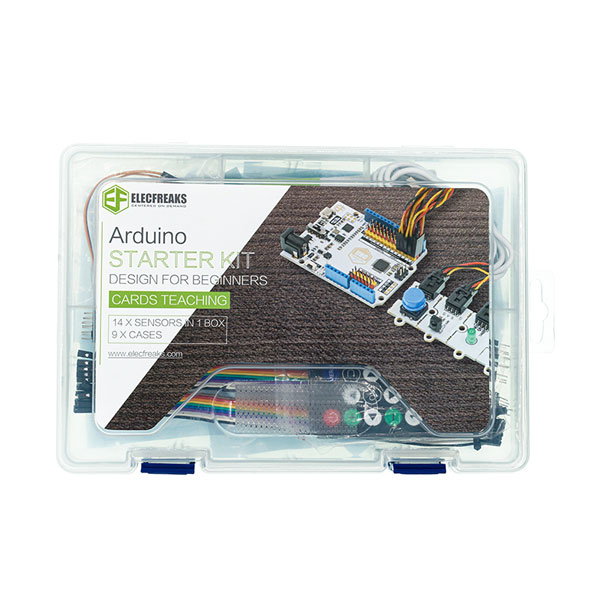 [EF08061]ELECFREAKS Arduino Starter Kit (Absolute Beginner)